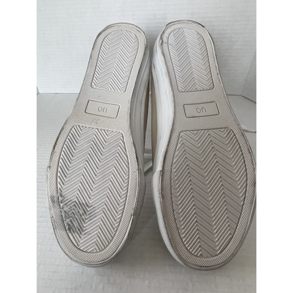 Urban Outfitters Size 8 Khaki Ortholite Canvas Lace Up Mens Sneakers - Picture 6 of 11